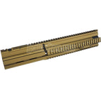 E&C 16インチ G28スタイル ハンドガードレールシステム   E&C VFC G28 HK417シリーズAEGライフルエアソフトガンに適合