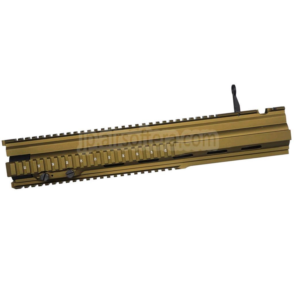 E&C 16インチ G28スタイル ハンドガードレールシステム   E&C VFC G28 HK417シリーズAEGライフルエアソフトガンに適合