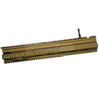 E&C 16インチ G28スタイル ハンドガードレールシステム   E&C VFC G28 HK417シリーズAEGライフルエアソフトガンに適合