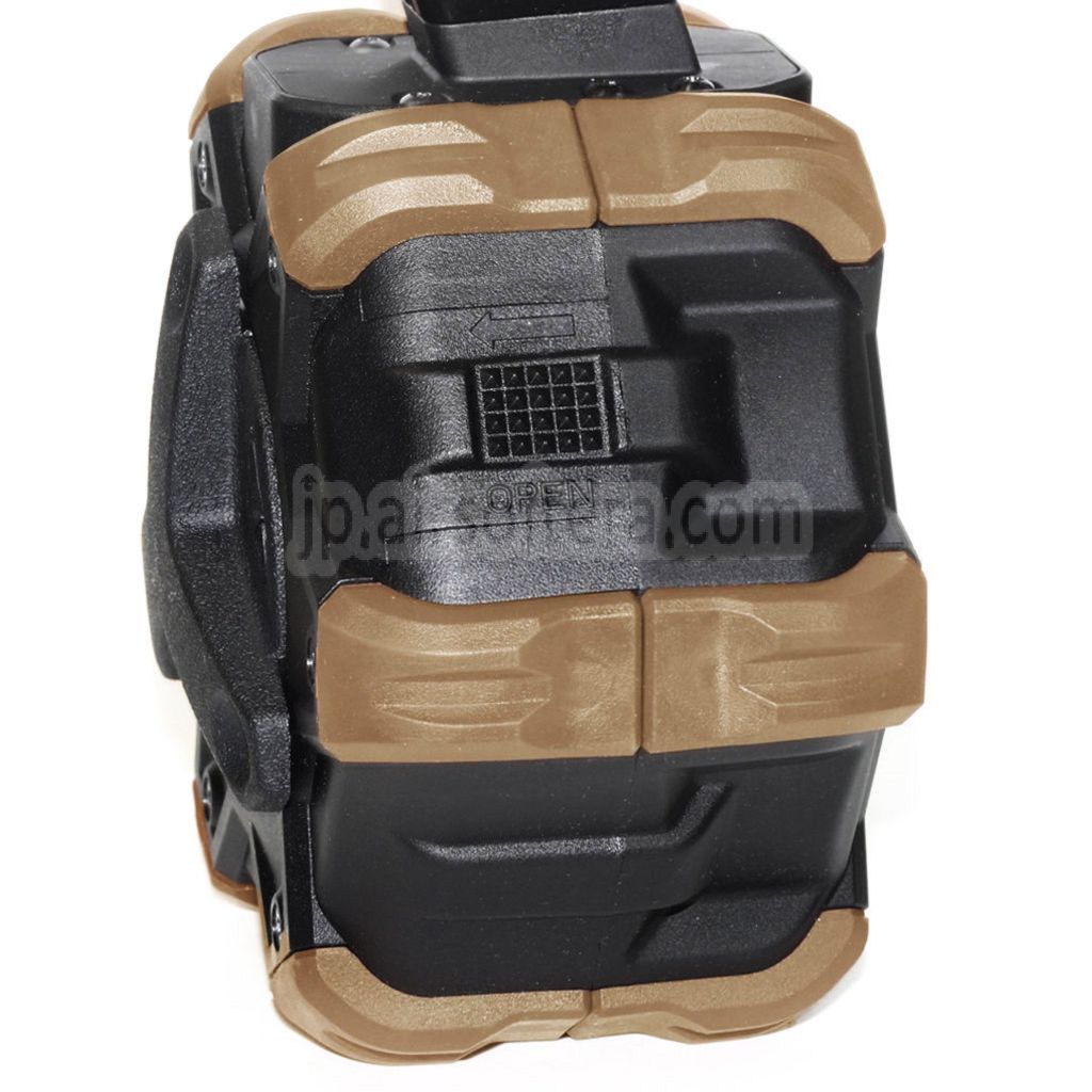 ARMORER WORKS AW カスタム 350発ガスアダプティブドラムマガジン（ARMORER WORKS AW / WE (WE-TECH) デザートイーグル GBBピストル対応）