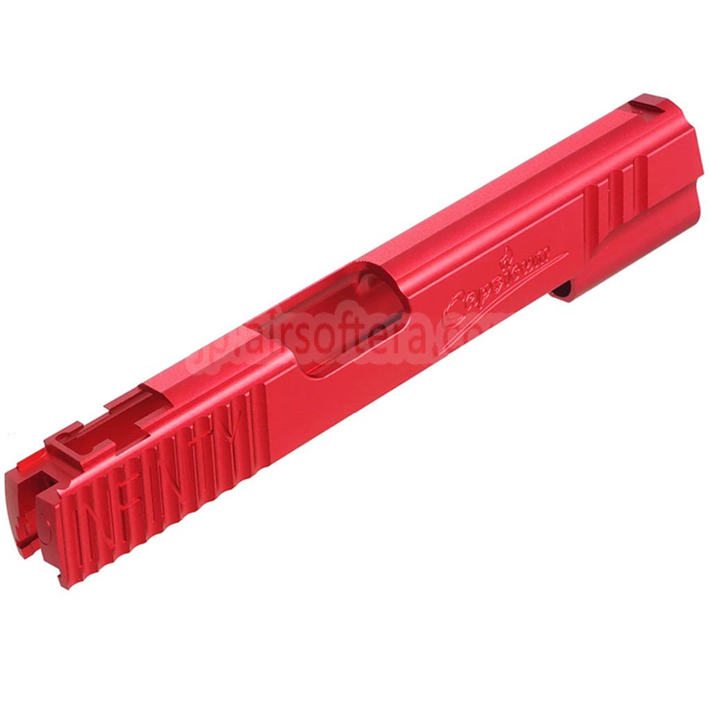 5KU CNCアルミニウム製インフィニティシグネチャースライド    東京マルイ HI-CAPA 5.1シリーズ GBBピストル エアソフトガンに適合