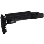 5KU KPYK 伸縮式折りたたみライフルストック チークライザー付き GHK AKM V3シリーズGBBライフルに適合    ブラック