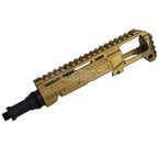 5KU カービンライフルコンバージョンキット タイプC M1913レールストックアダプター付き ACTION ARMY AAP-01シリーズGBBピストルエアソフトガン対応