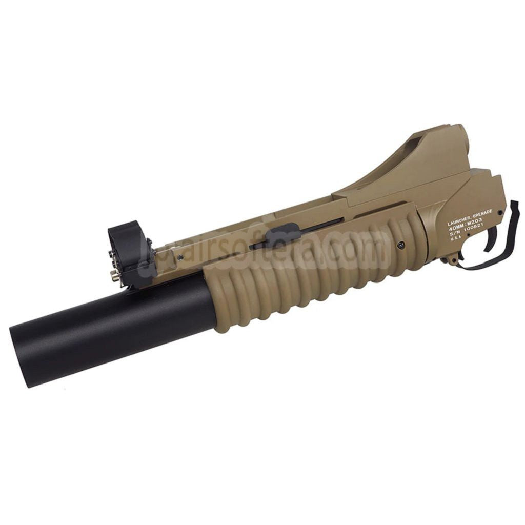 E&C 3in1 M203 ガスパワー式 40mmグレネードランチャー（ロングバレルタイプ）