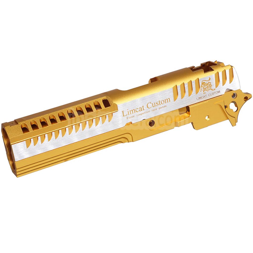 5KU CNC アルミニウム LimCat Custom スタイル ミドルフレームスライドセット    東京マルイ HI-CAPA 5.1シリーズ GBBピストル エアソフトガンに適合