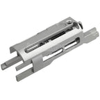 5KU CNC アルミニウム LimCat Custom スタイル ミドルフレームスライドセット    東京マルイ HI-CAPA 5.1シリーズ GBBピストル エアソフトガンに適合