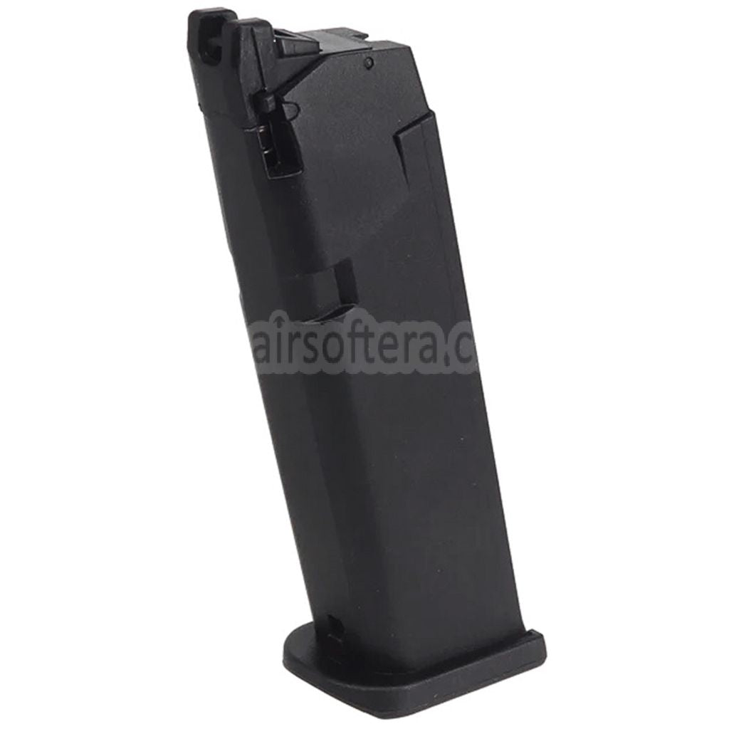 GHK 20発マガジン    GHK G17 Gen3 Gen5シリーズGBBピストルエアソフトガンに適合   ブラック