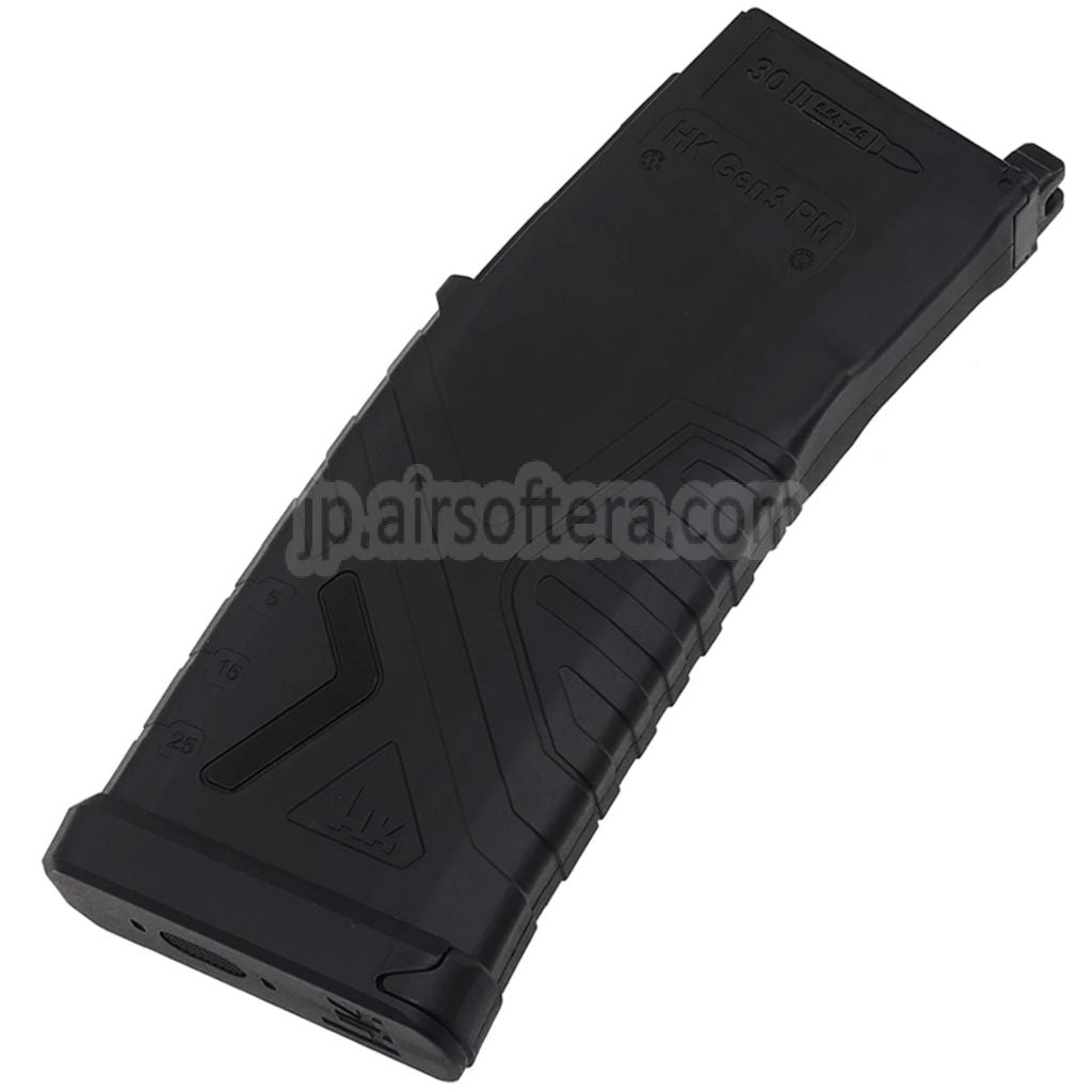 GHK 32発 ガスマガジン    GHK HK416A5 G5 MK12 MK18 M4シリーズGBBライフルエアソフトガンに適合    ブラック