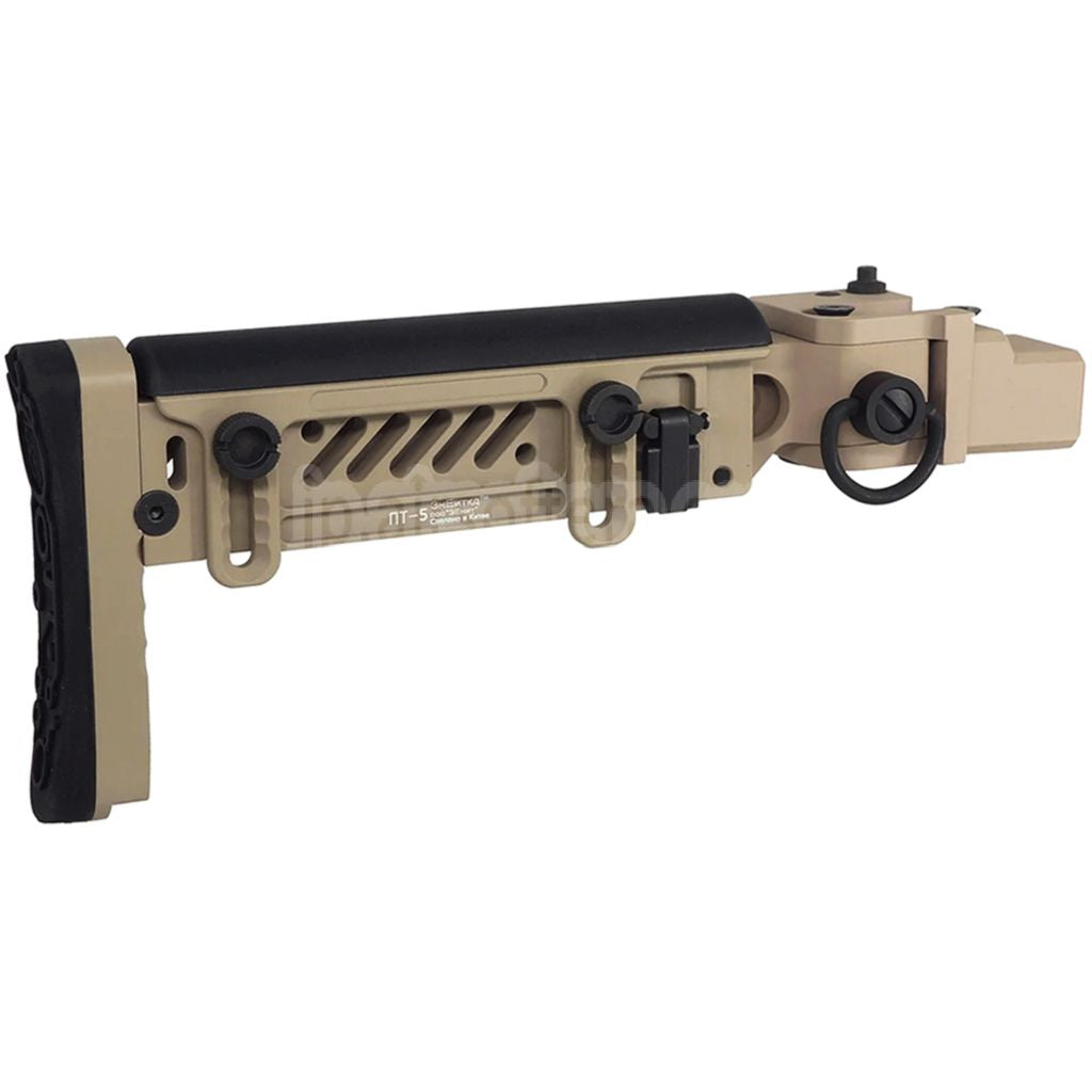 5KU PT-5 サイドフォールディングライフルストック    GHK AKM V3シリーズGBBライフルエアソフトガンに適合