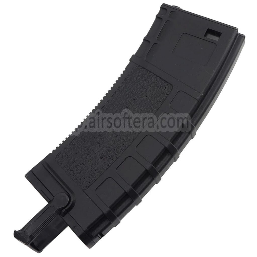 CYMA 400発 プルタブポリマーHi-Capマガジン    M4 M16シリーズAEGライフルエアソフトガンに適合    ブラック