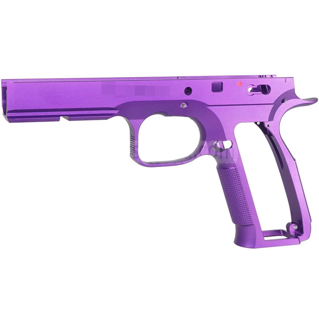 5KU CNC アルミニウム 20mmアンダーレールフレーム    KJ Works ASG CZ Shadow2シリーズGBBピストルエアソフトガンに適合