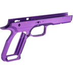 5KU CNC アルミニウム 20mmアンダーレールフレーム    KJ Works ASG CZ Shadow2シリーズGBBピストルエアソフトガンに適合