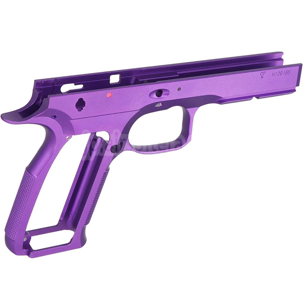 5KU CNC アルミニウム 20mmアンダーレールフレーム    KJ Works ASG CZ Shadow2シリーズGBBピストルエアソフトガンに適合